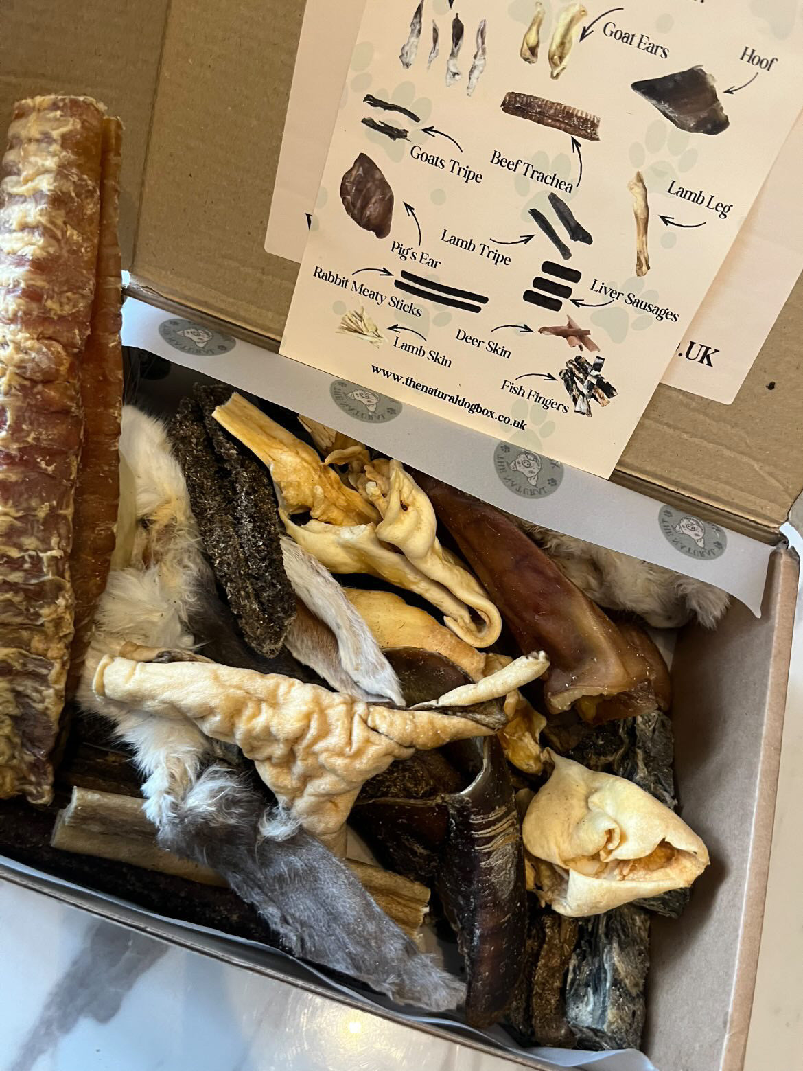 The Natural Dog Treat Box